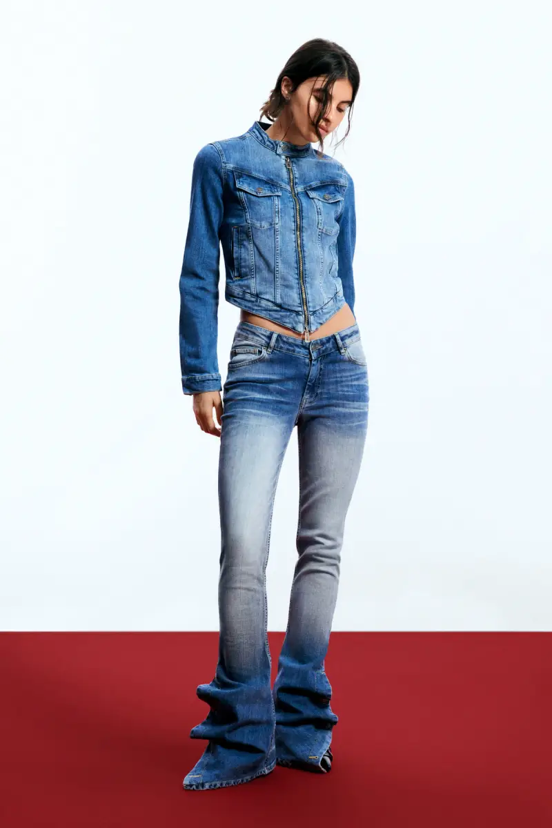 Giacca denim egonlab BLUE