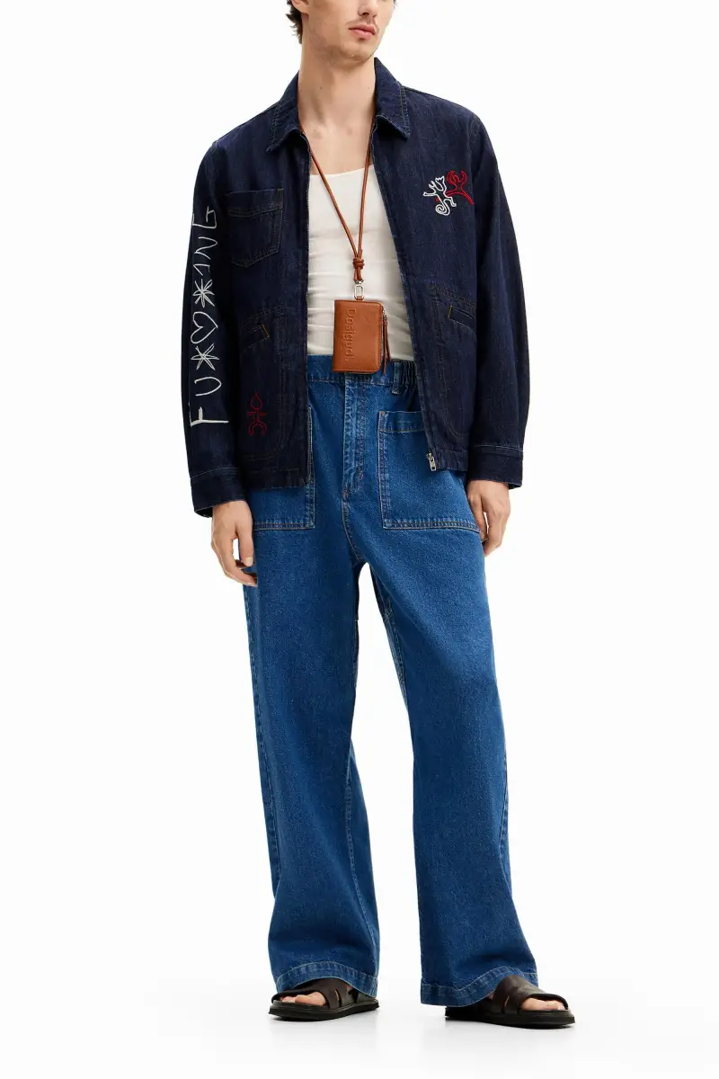 Desigual Jeans Blu 2962270 miniatura 2