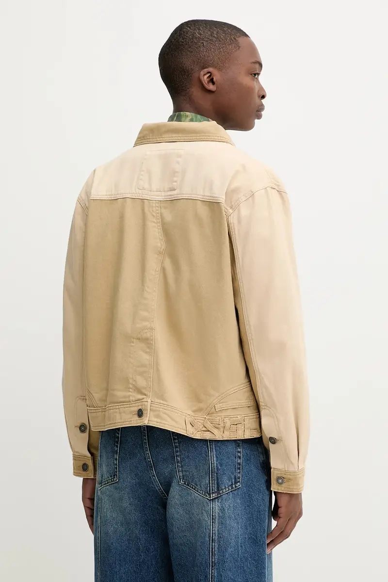 giacca di jeans COVENTRY colore marrone 25WMEN01 miniatura 3