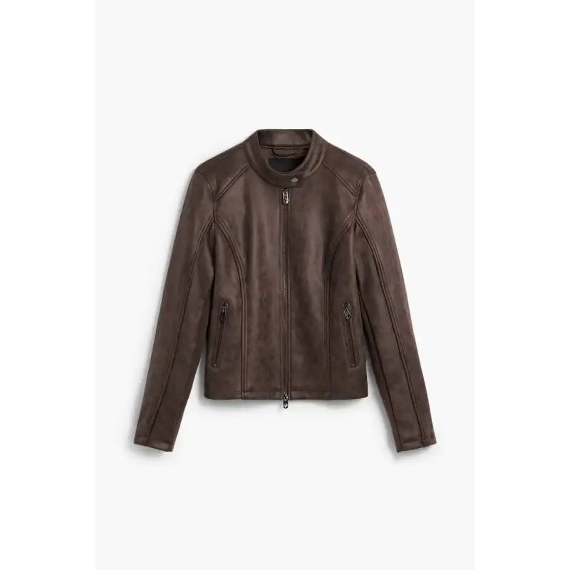 Giacca di pelle da donna Desigual Sand