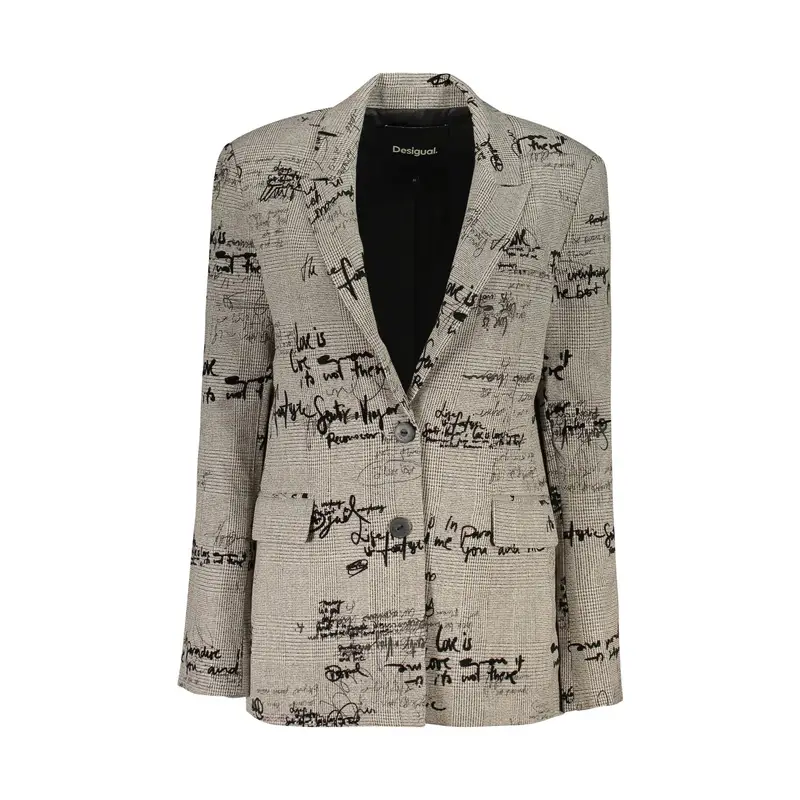 Giacca Donna Grigio Stampa