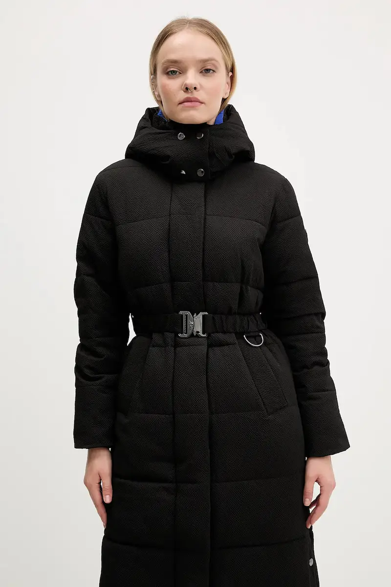 giacca EXTRA CINTURON2 colore nero 25WWEW24 miniatura 4