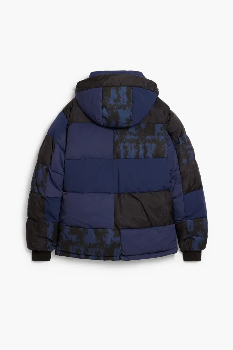 Giacca imbottita con patch BLUE miniatura 2