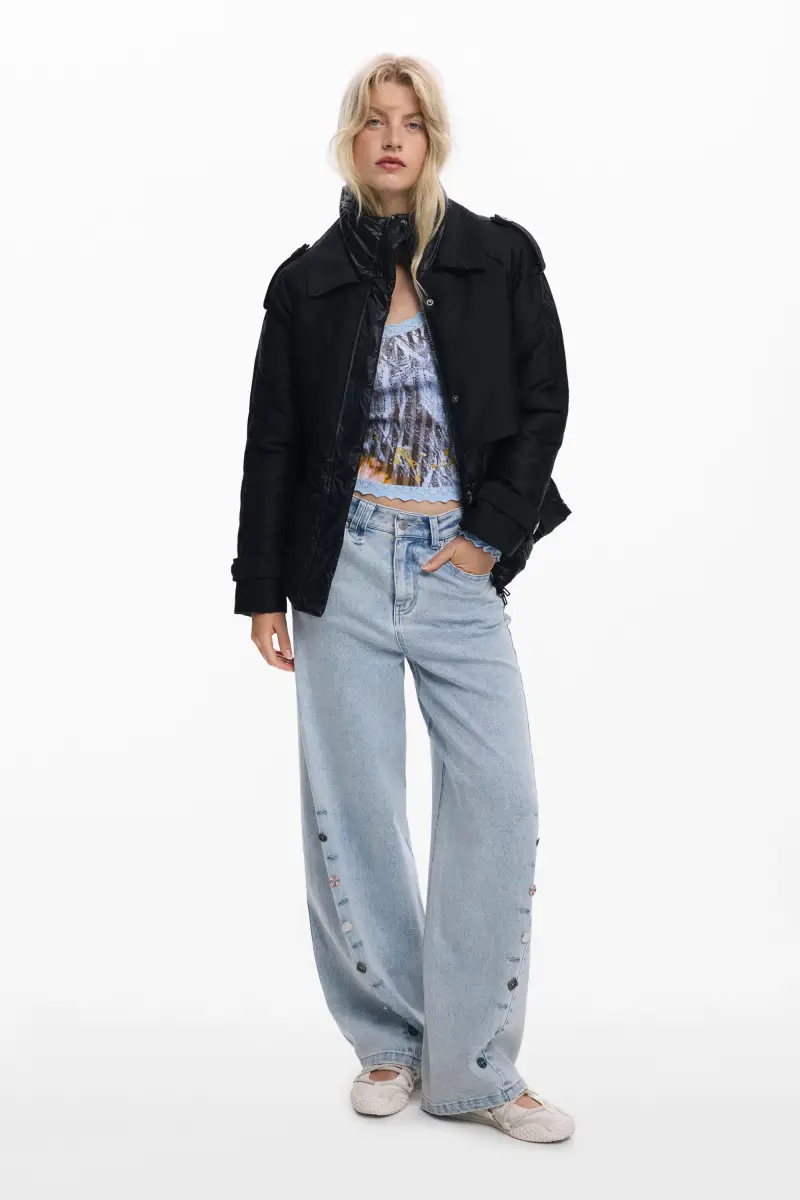 Giacca imbottita ibrida BLACK miniatura 2