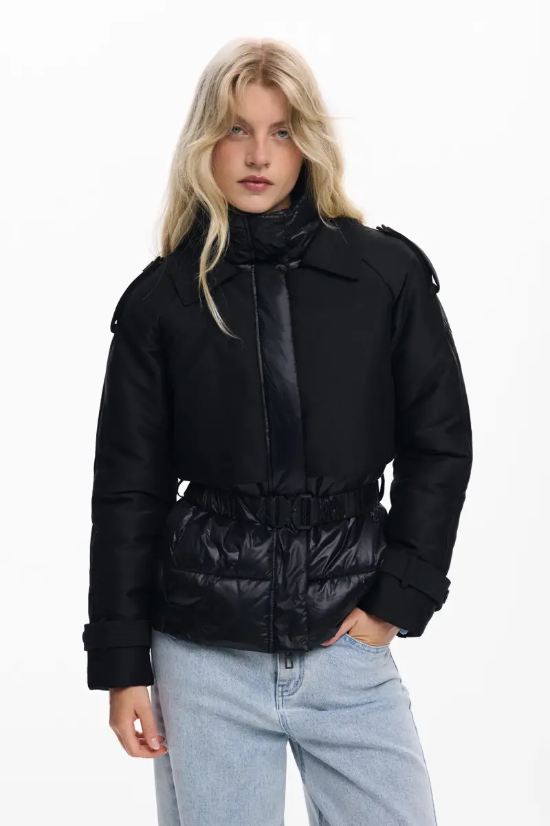 Giacca imbottita ibrida BLACK