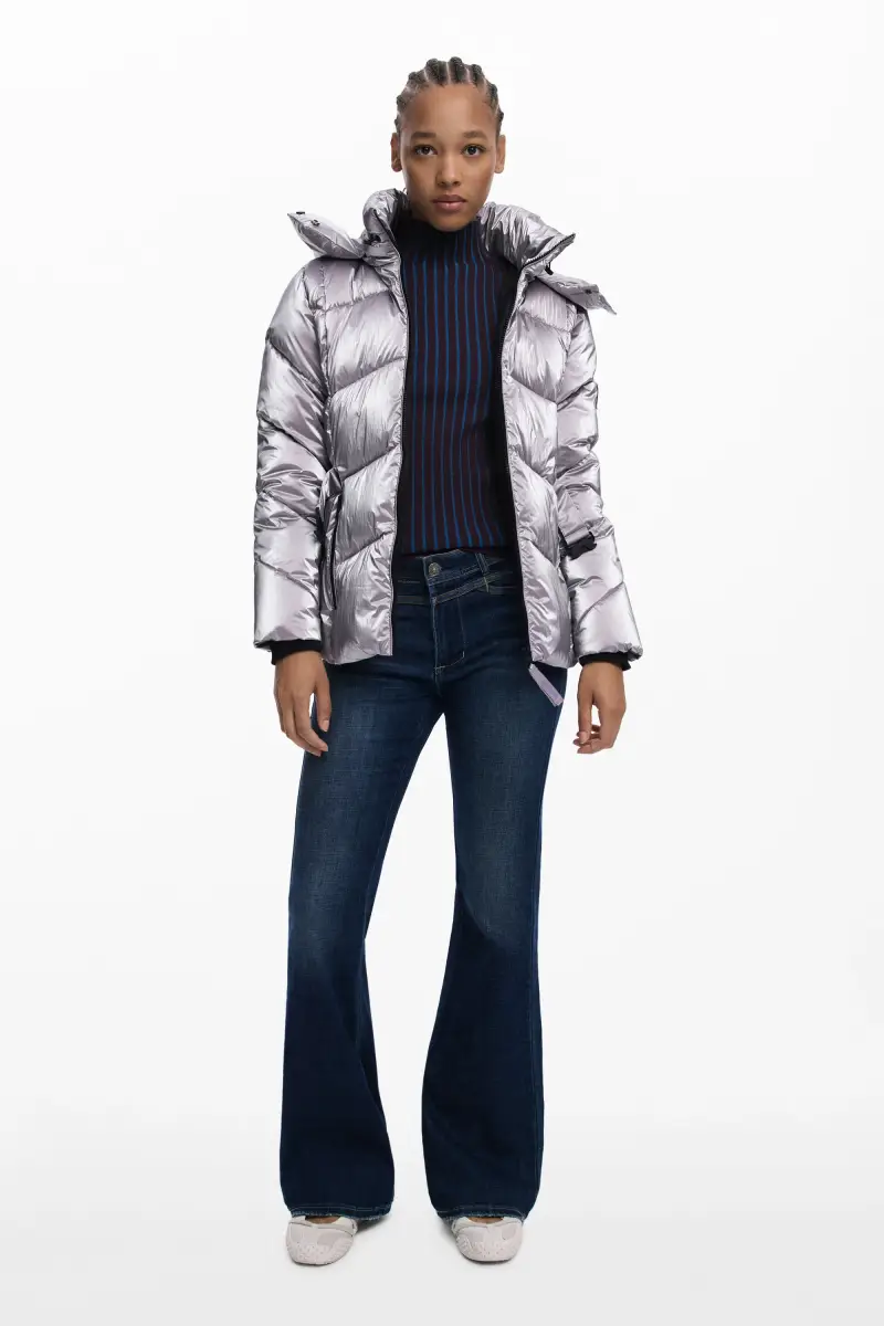 Giacca imbottita metallizzata RED miniatura 2