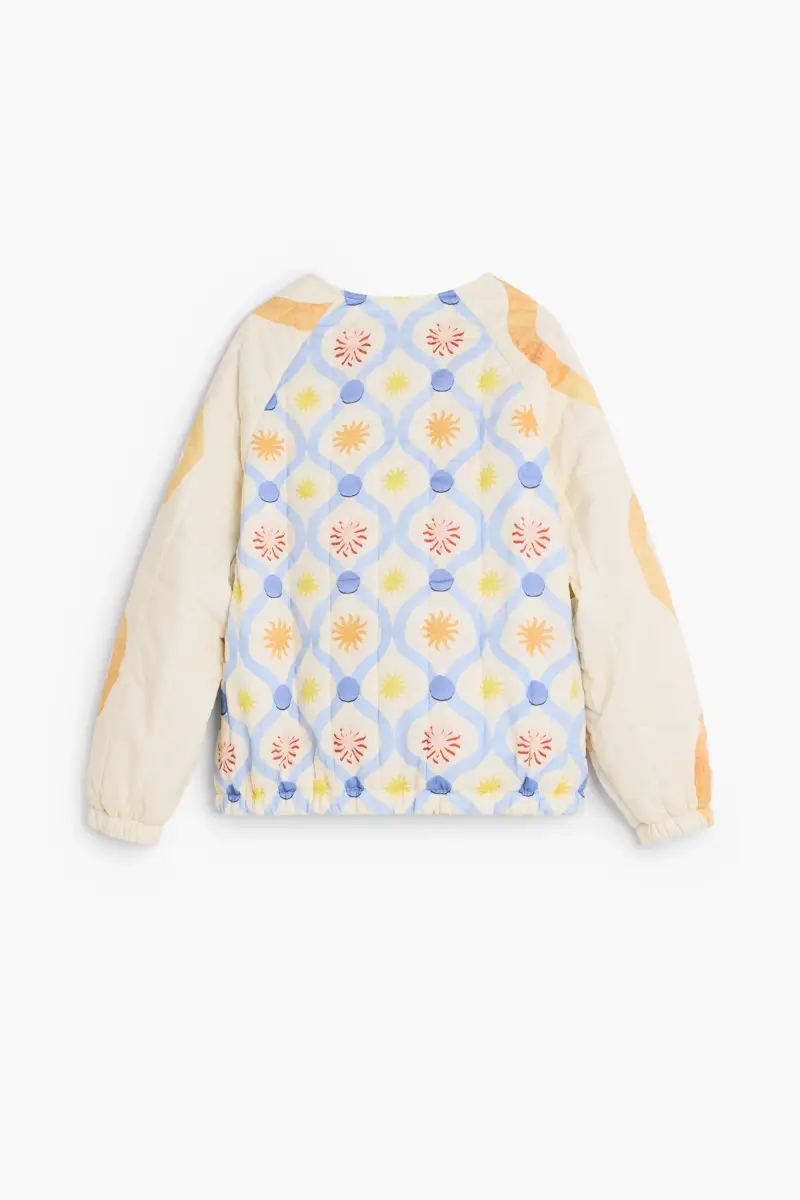 Giacca imbottita soles WHITE miniatura 2