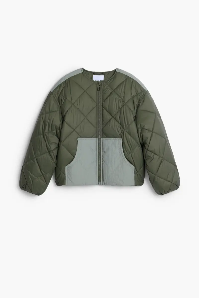 Giacca in nylon trapuntata WHITE