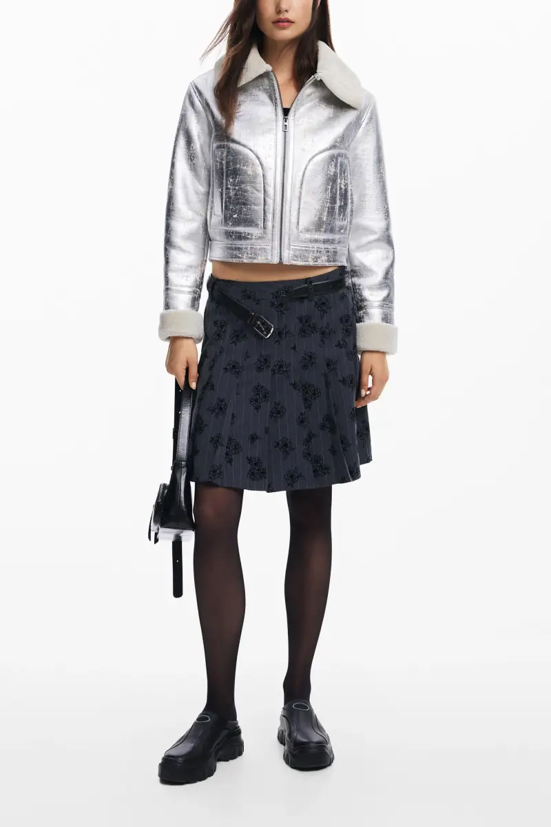 Giacca metallizzata BLACK miniatura 2