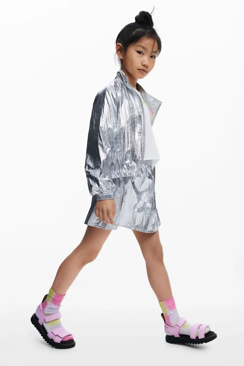 Giacca reversibile argento BLACK miniatura 2