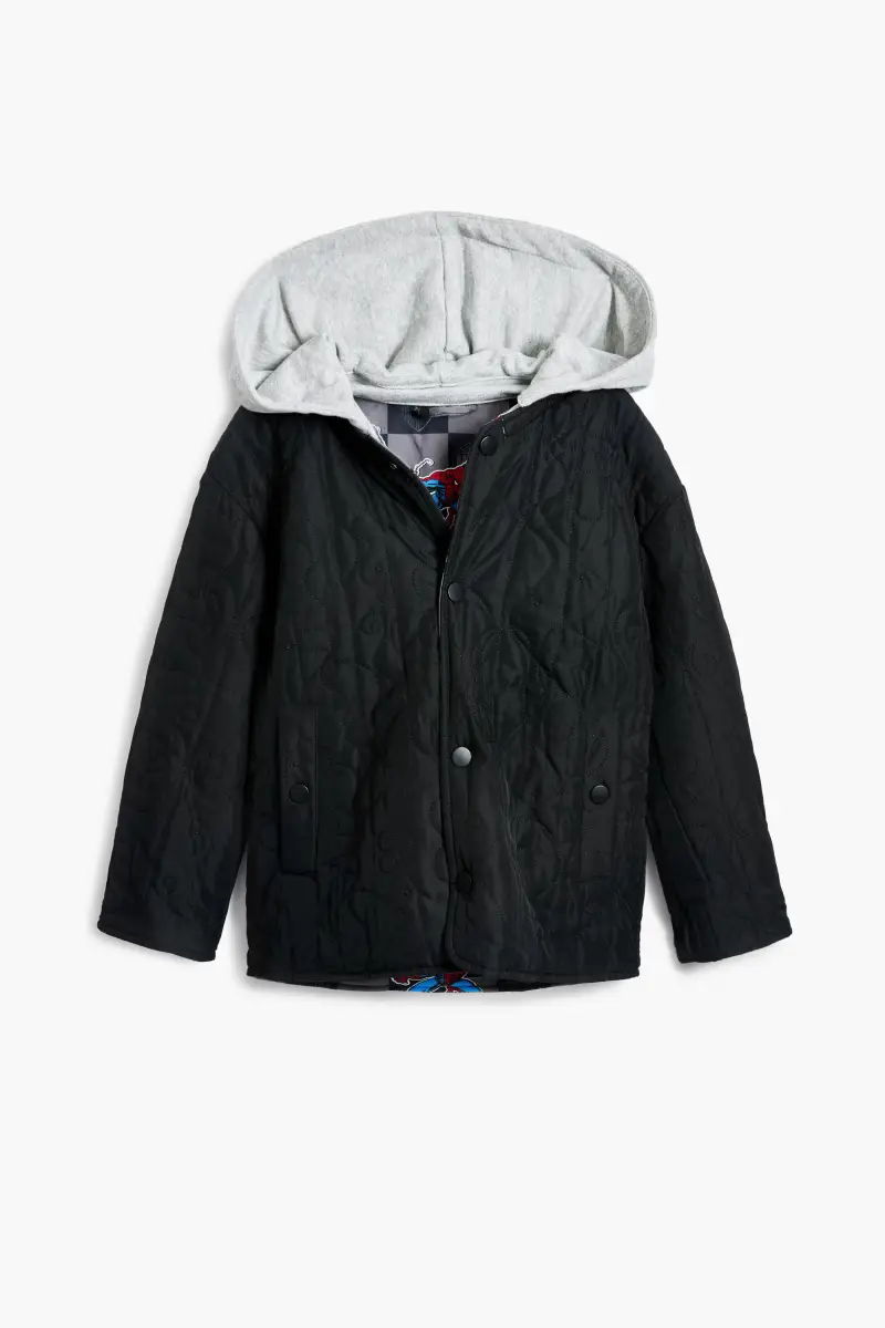 Giacca reversibile Spidermanâ"¢ MATERIAL FINISHES