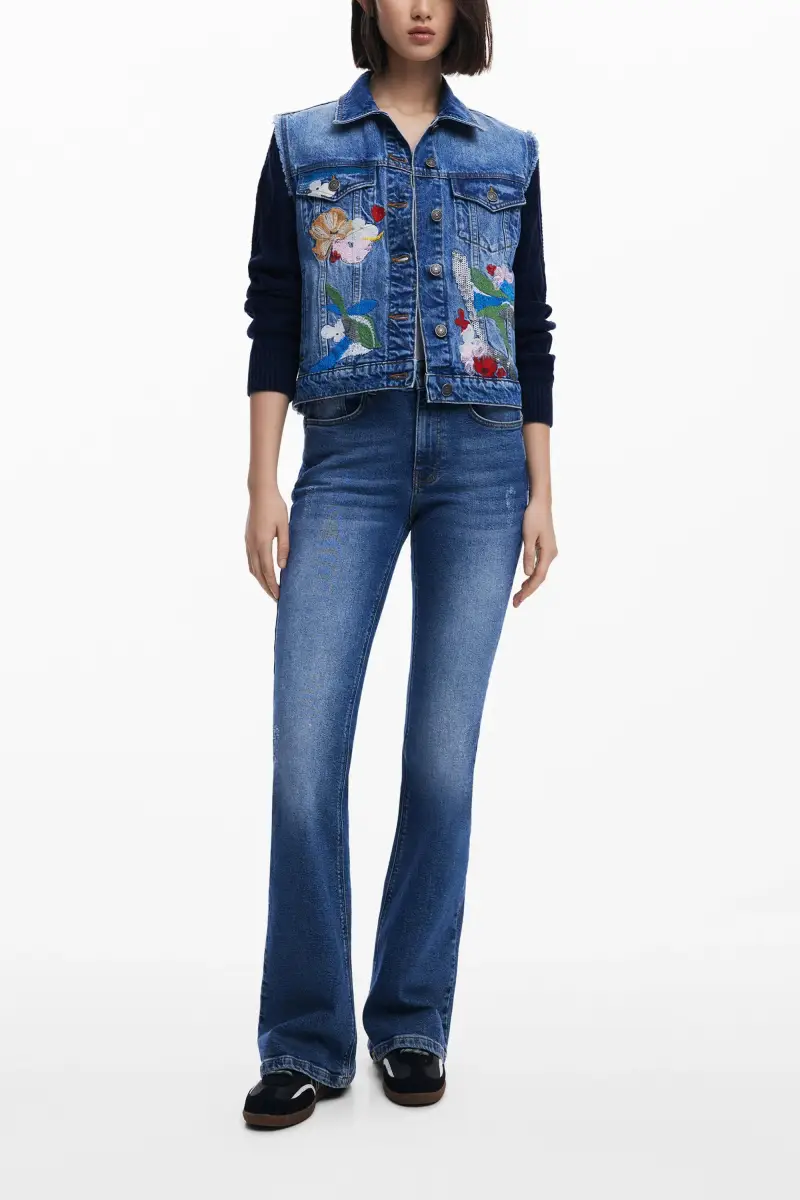 Giacca Trucker BLUE miniatura 2