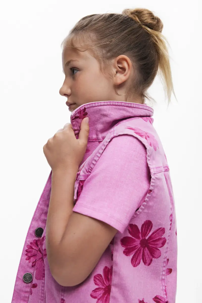 Desigual Gilet Rosso 4243207 miniatura 2