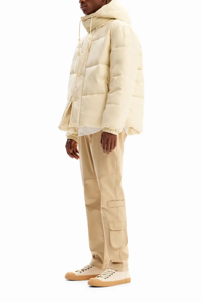 Giubbotto imbottito mimetico WHITE miniatura 2