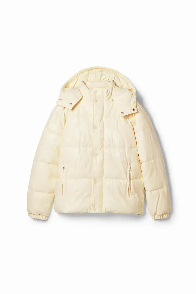 Giubbotto imbottito mimetico WHITE