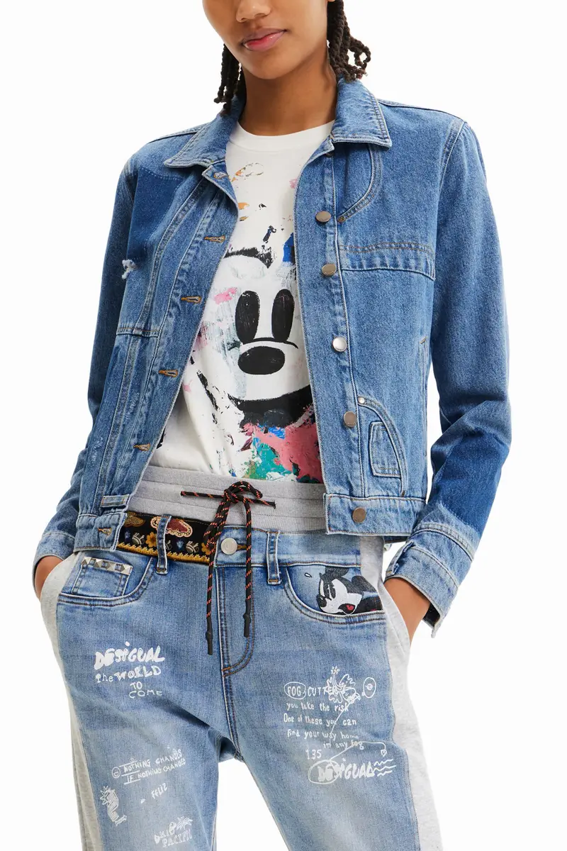 Desigual Jeans Blu 4266836 miniatura 2