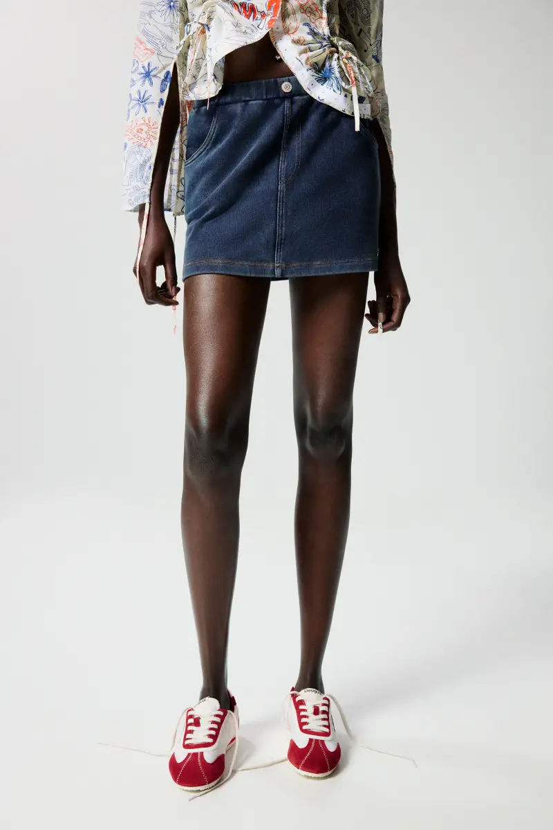 Desigual Jeans Blu 2682784 miniatura 2