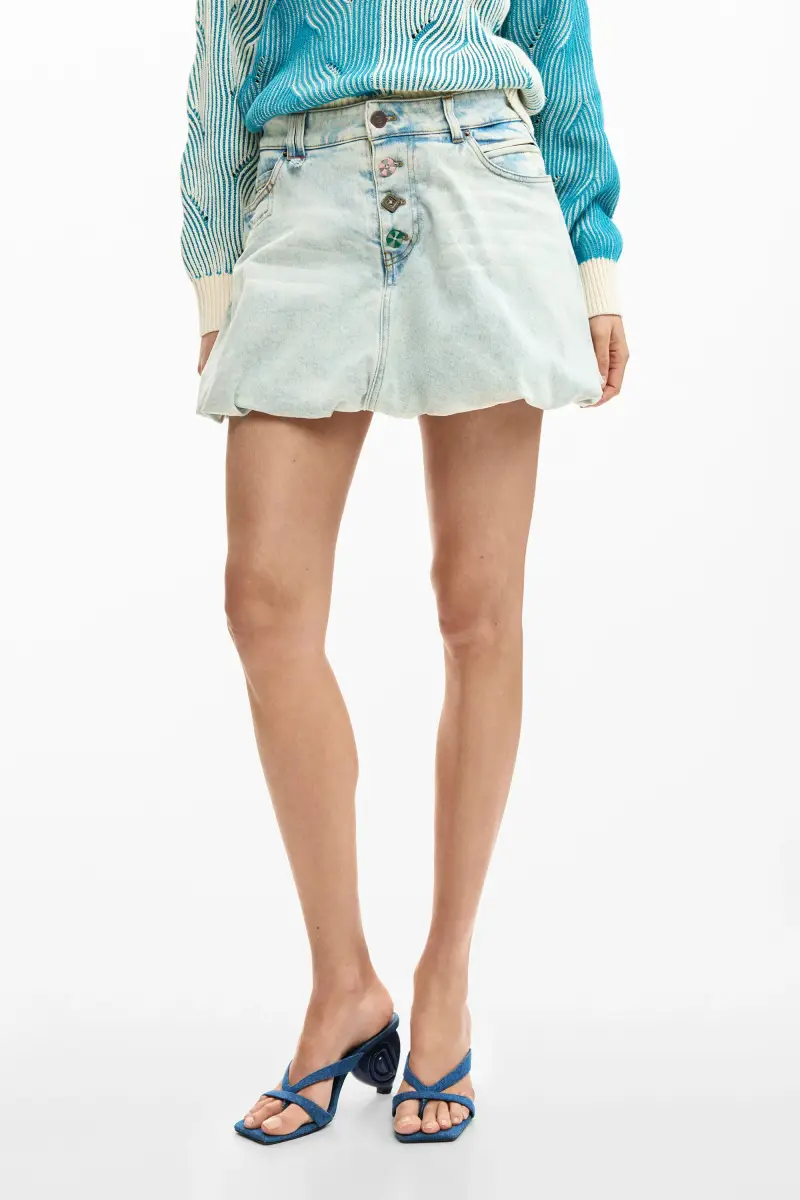 Desigual Jeans Blu 4214716 miniatura 2