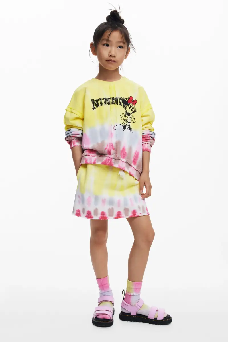 Gonna corta tie-dye MATERIAL FINISHES miniatura 2