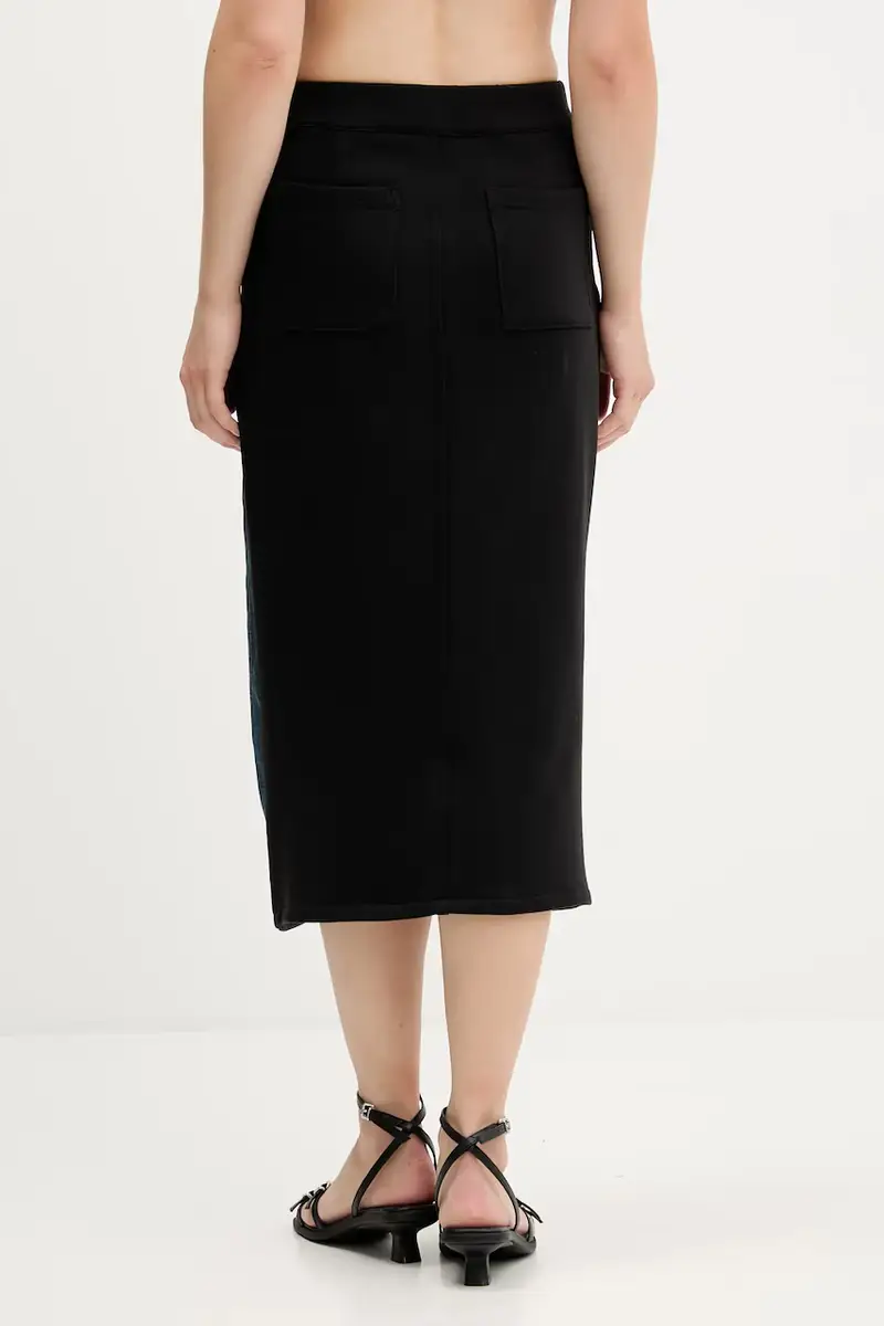 gonna di jeans TWISTED colore blu navy 25WWFD03 miniatura 3