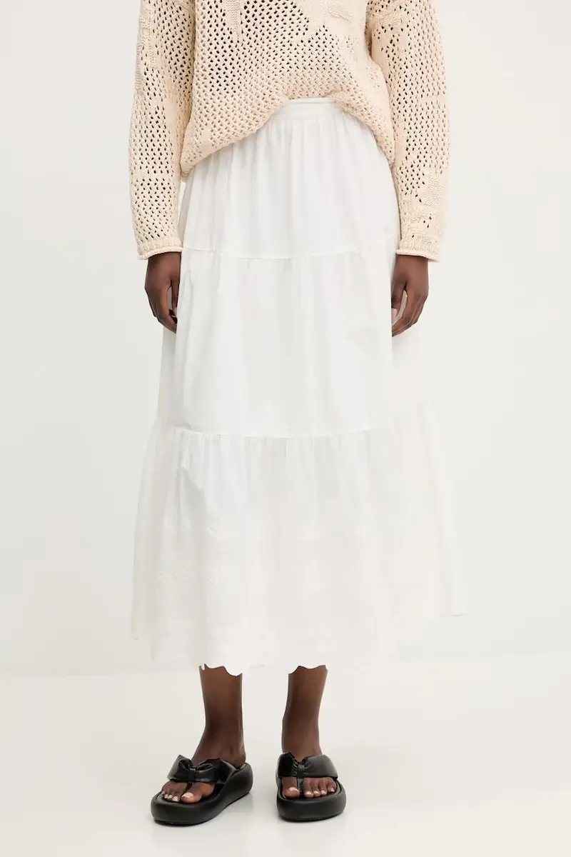 gonna in cotone TOLSTOI colore bianco 25SWFW01