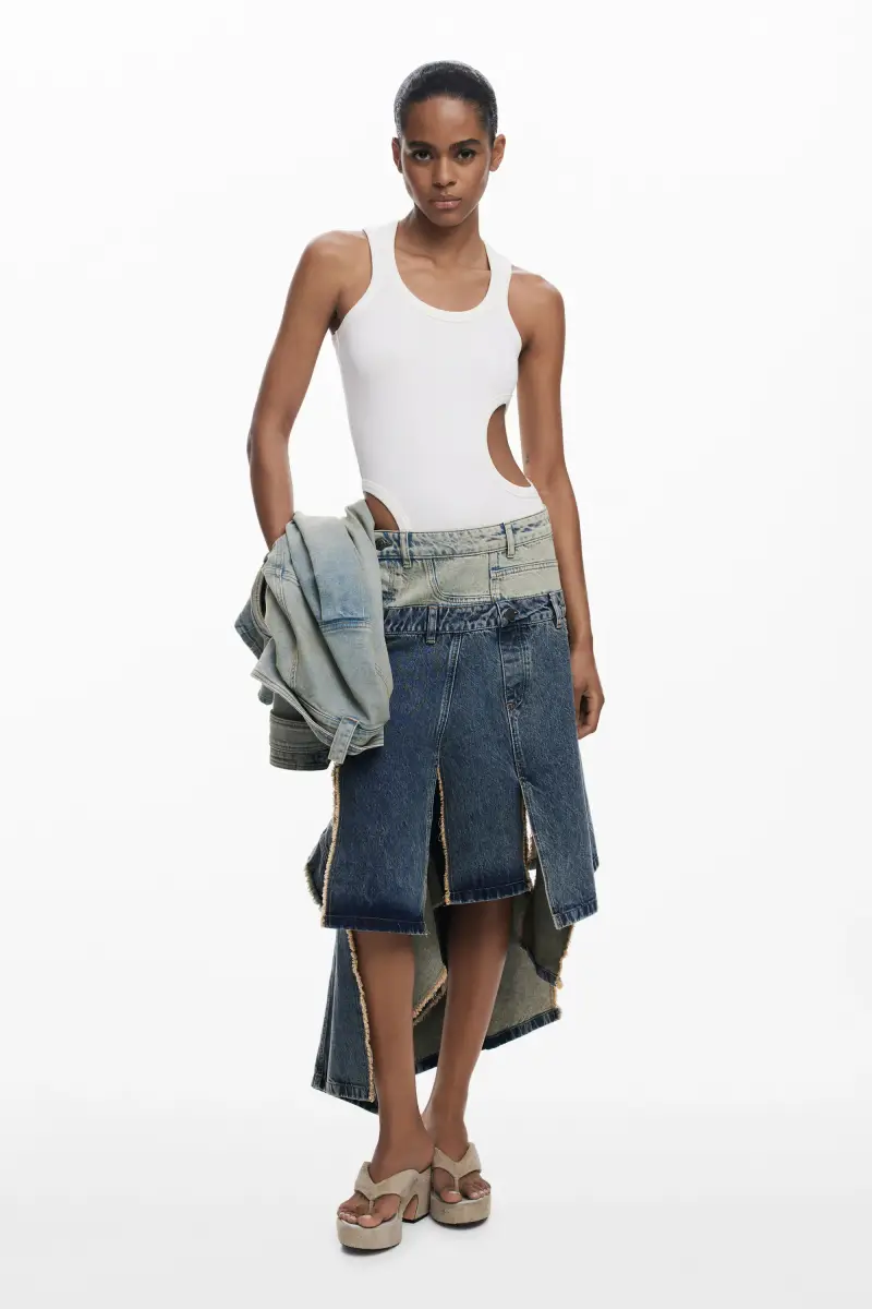 Gonna lunga a doppia vita BLUE