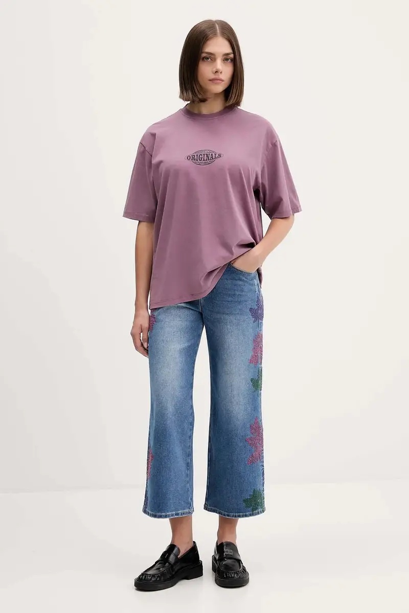 Desigual Jeans Donna Blu 3767051 miniatura 2