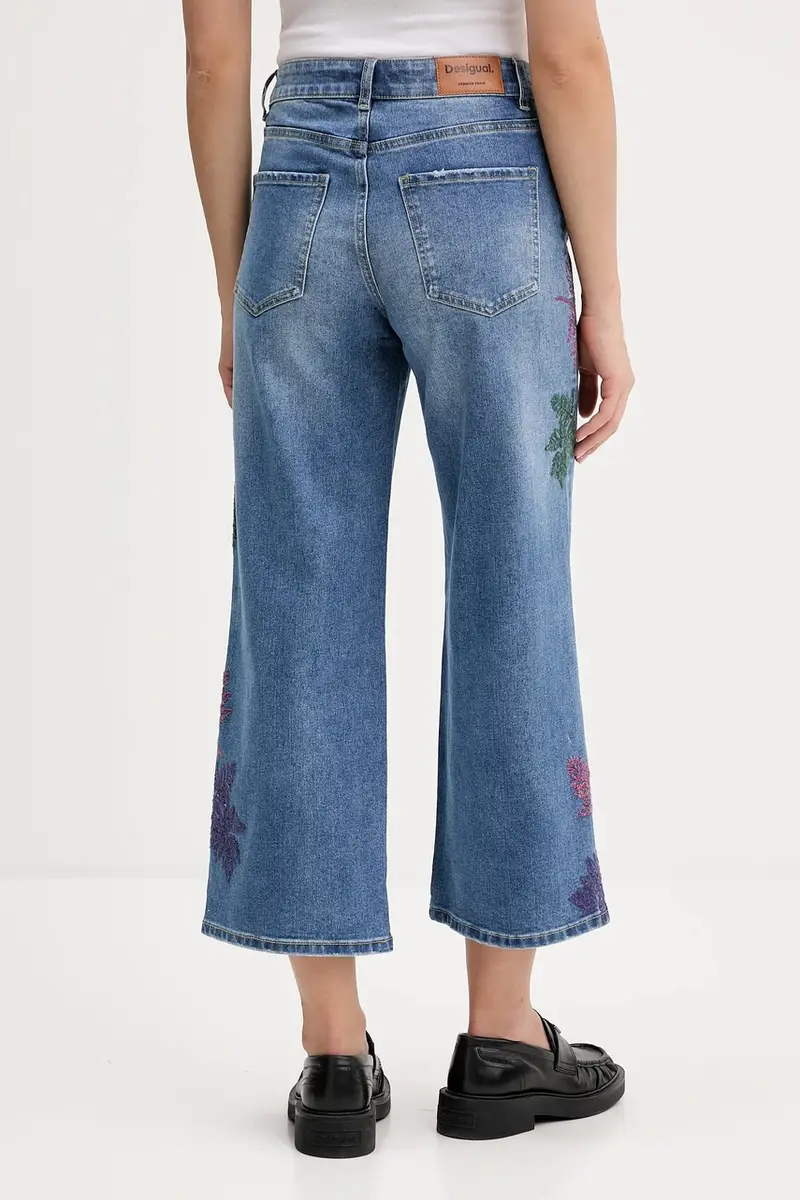 Desigual Jeans Donna Blu 3767051 miniatura 3