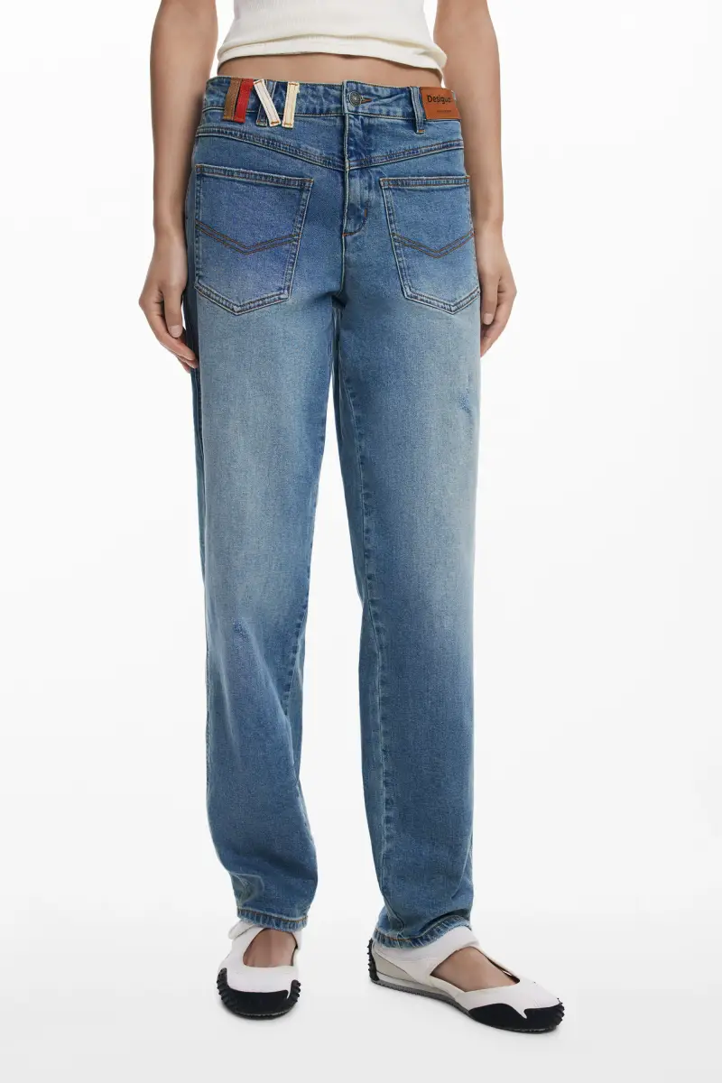 Desigual Jeans Blu 4191773 miniatura 2