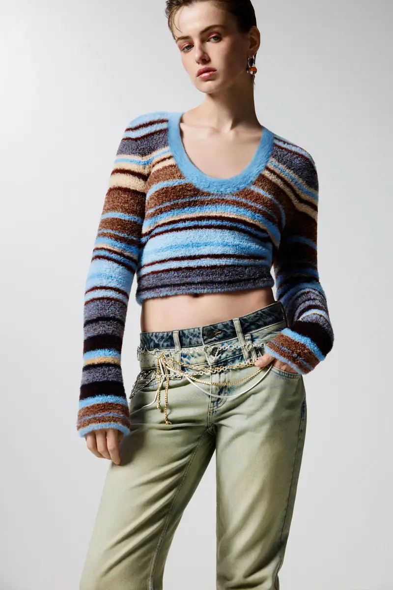 Desigual Jeans Blu 4191774 miniatura 2