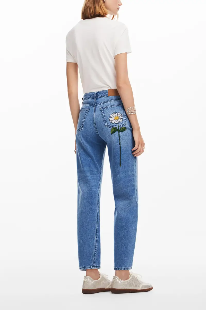 Desigual Jeans Blu 3816009 miniatura 2