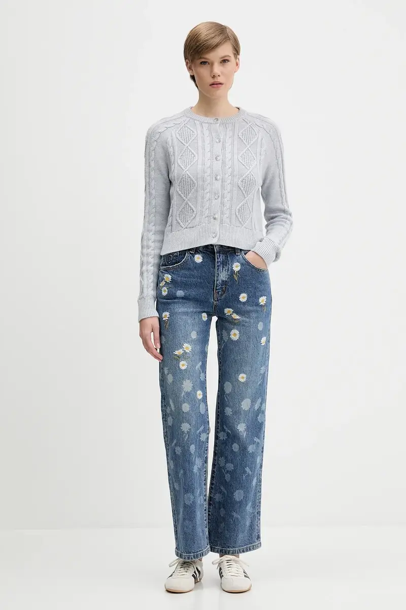 Desigual Jeans Donna Blu 3767060 miniatura 2