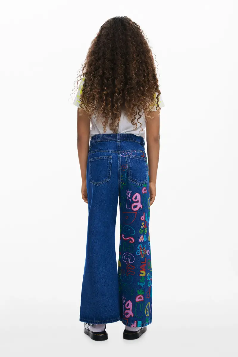 Desigual Jeans Blu 4167963 miniatura 2