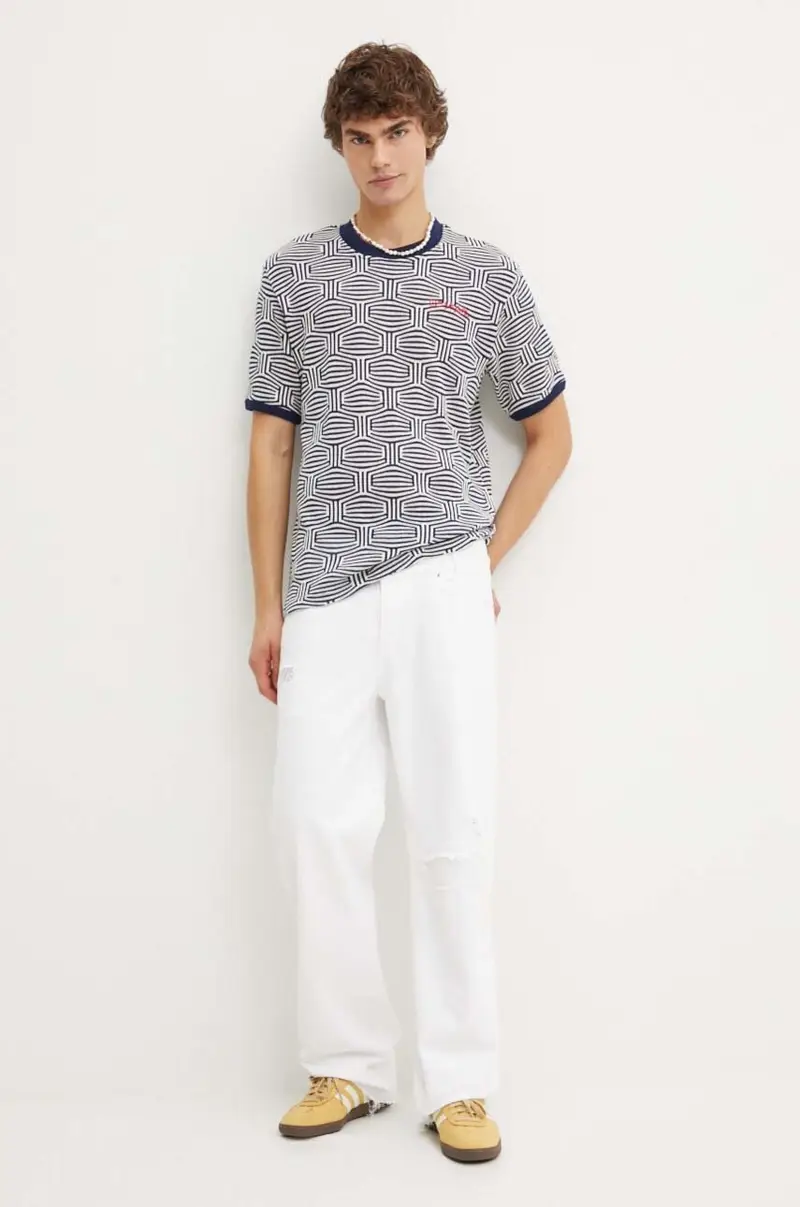 Desigual Jeans Bianco 4195961 miniatura 2