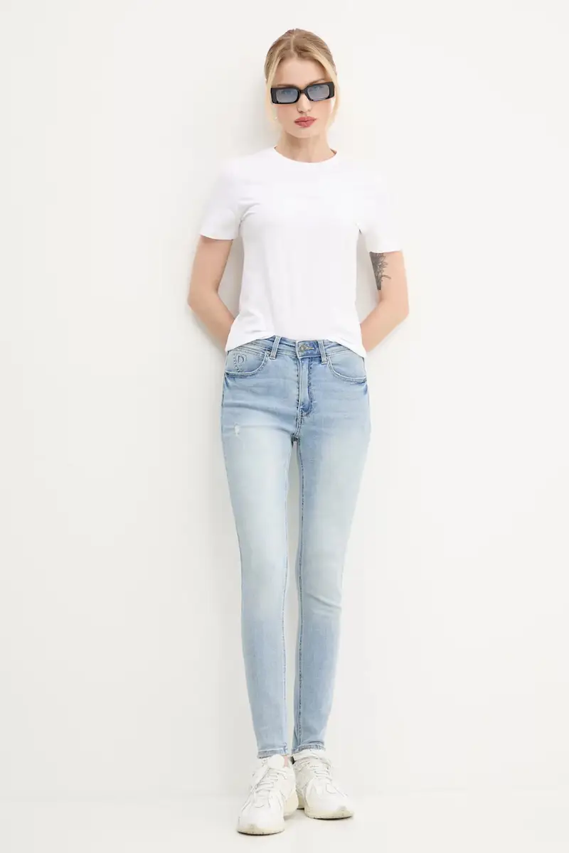 Desigual Jeans Donna Blu 3132458 miniatura 2