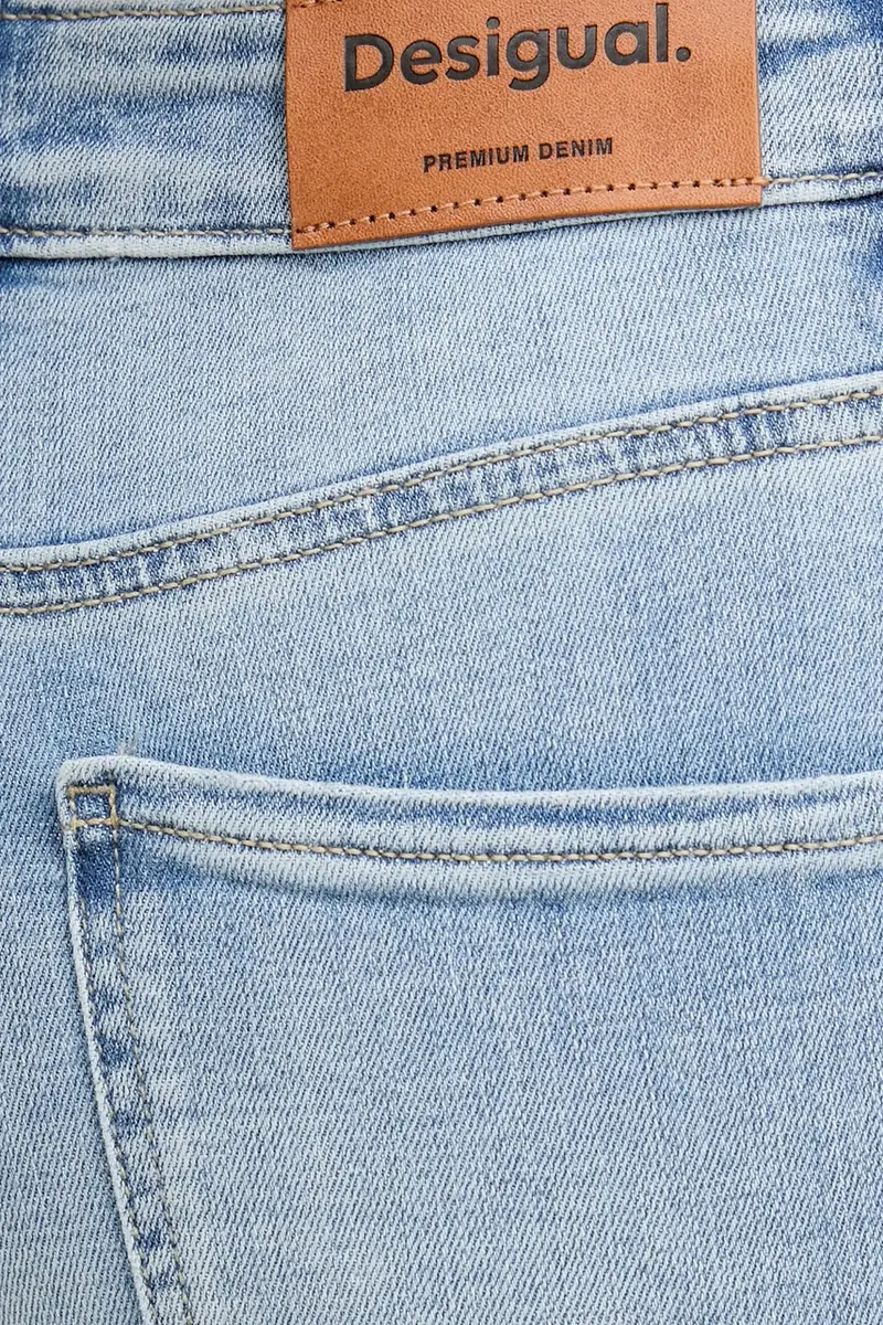 Desigual Jeans Donna Blu 3132458 miniatura 4