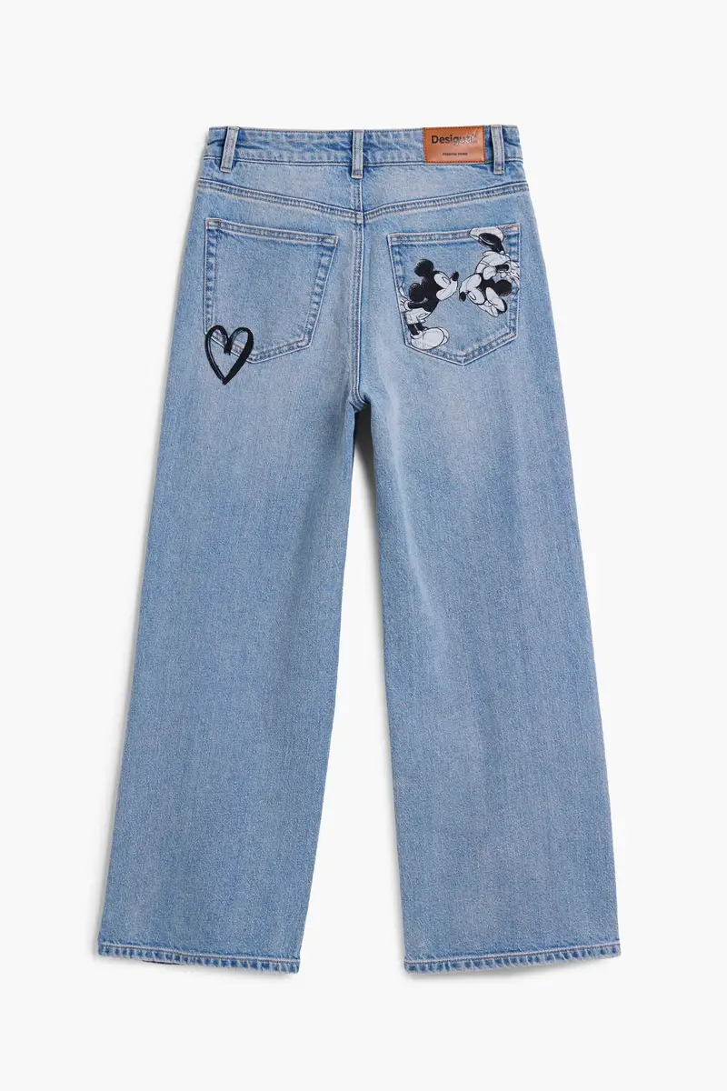 Desigual Jeans Blu 3870749 miniatura 2