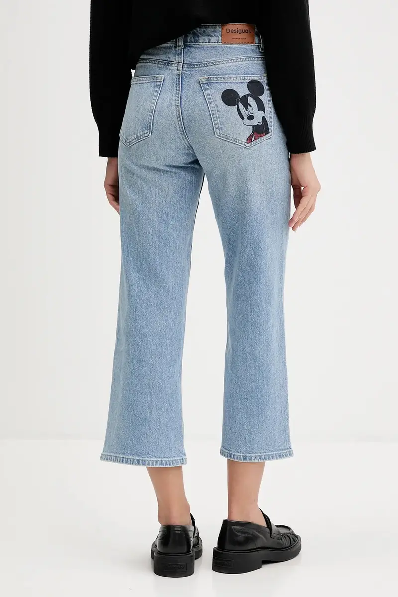 Desigual Jeans Donna Blu 3767100 miniatura 3