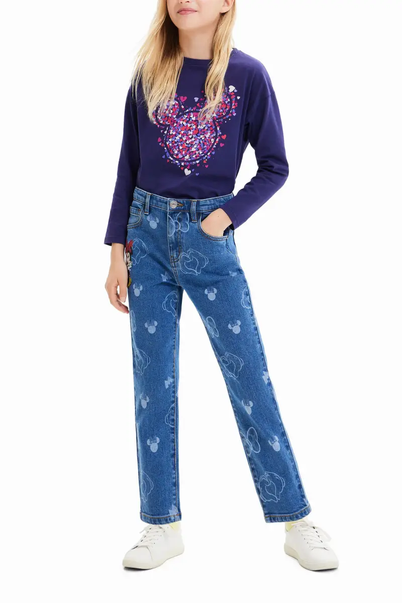 Desigual Jeans Blu 3929915 miniatura 2