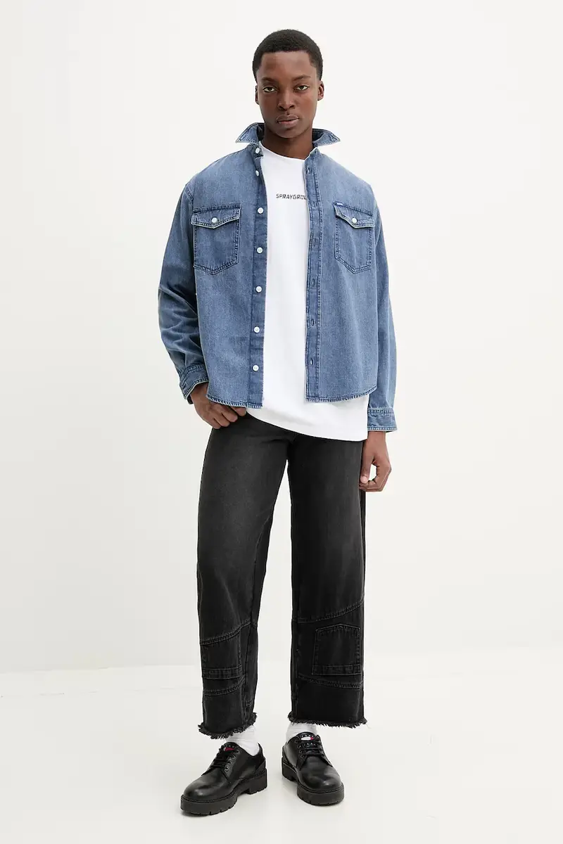 Desigual Jeans Uomo Nero 3335809 miniatura 2