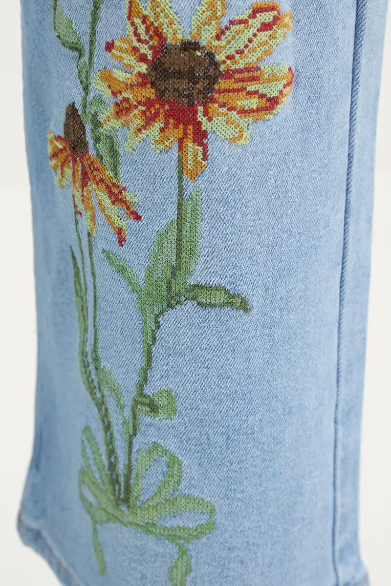 Desigual Jeans Donna Blu 3312621 miniatura 4