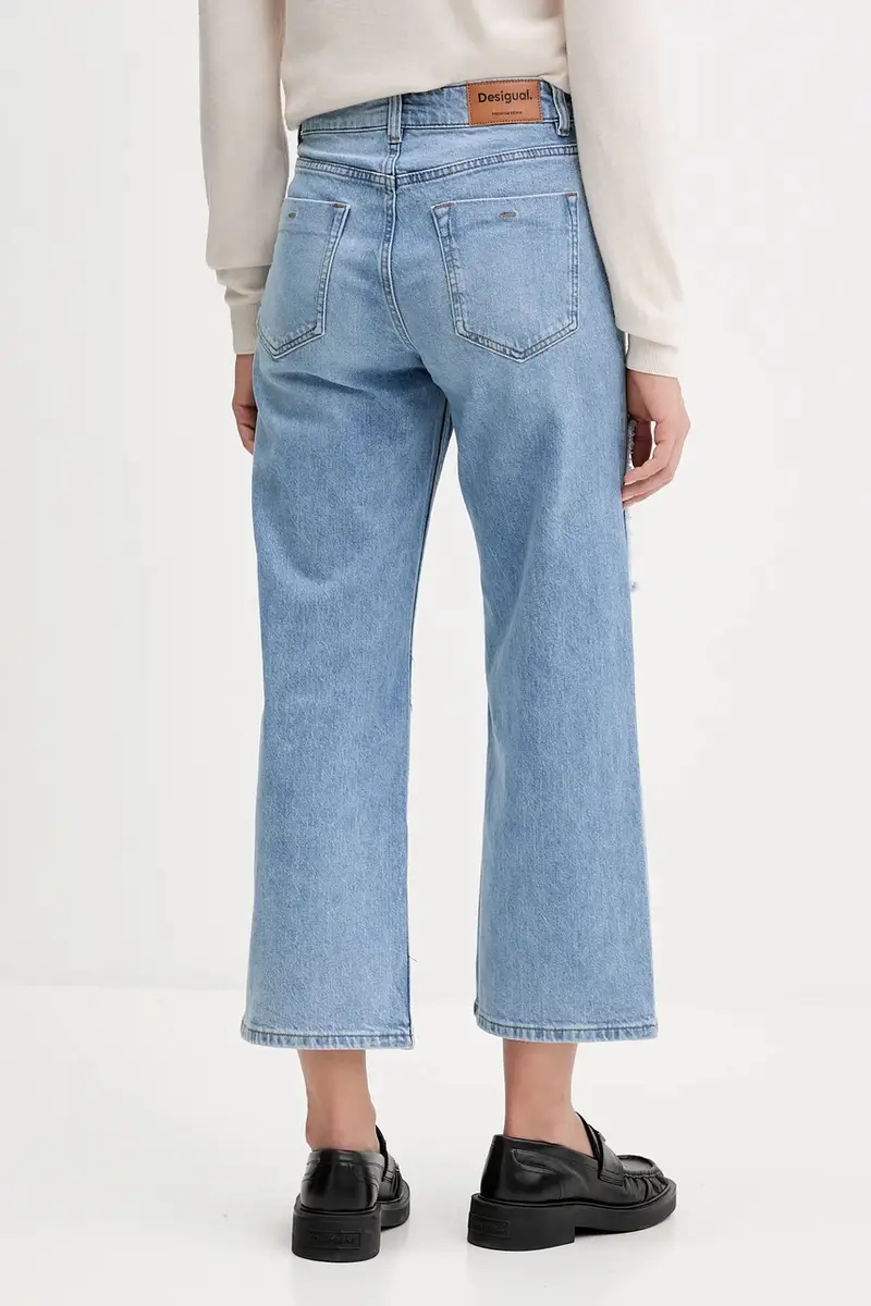 Desigual Jeans Donna Blu 3767102 miniatura 3