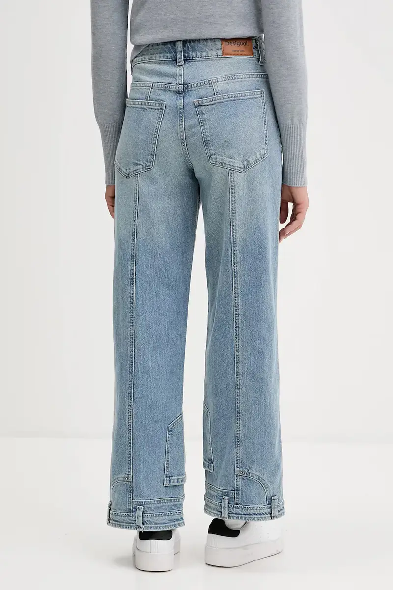 Desigual Jeans Donna Blu 3767110 miniatura 3