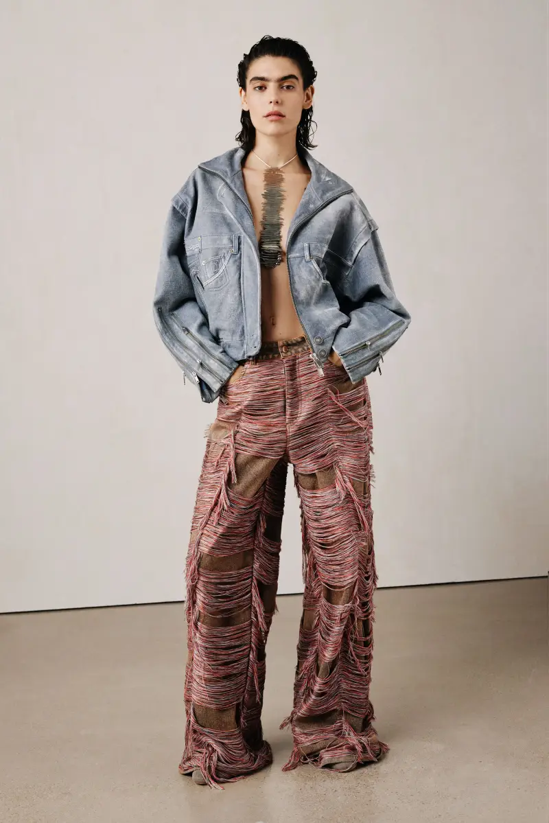 Desigual Jeans Rosso 3764270