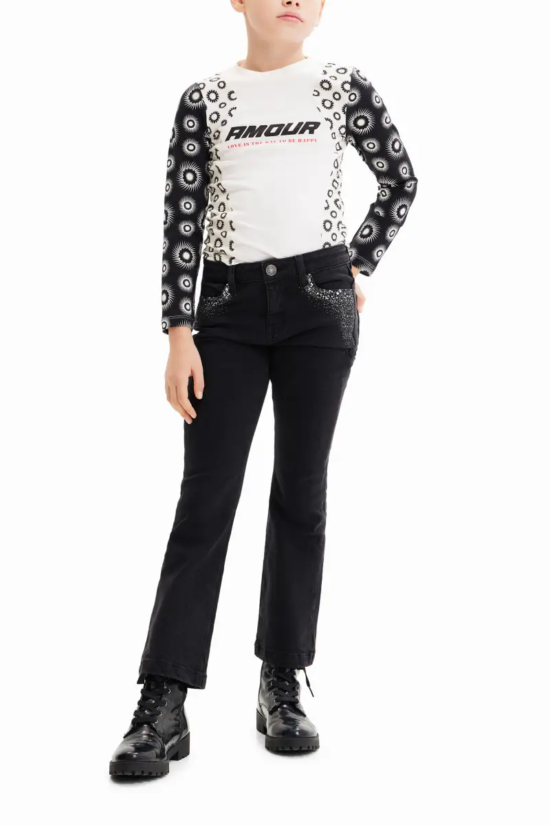 Desigual Jeans Nero 3912336 miniatura 2