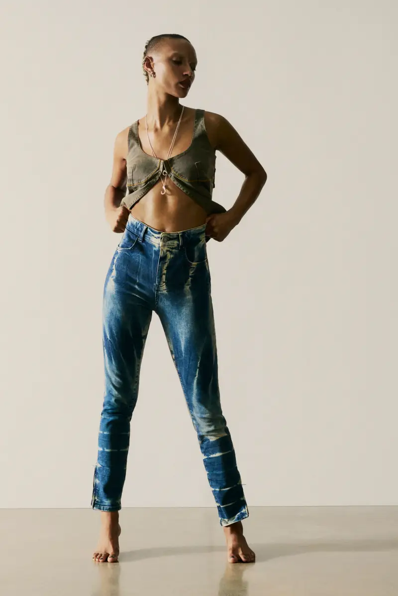 Desigual Jeans Blu 4065209 miniatura 2