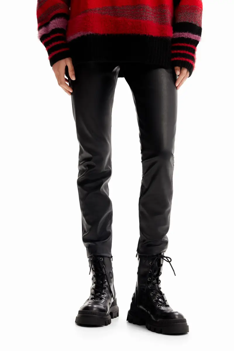 Desigual Leggings Nero 3894212 miniatura 2