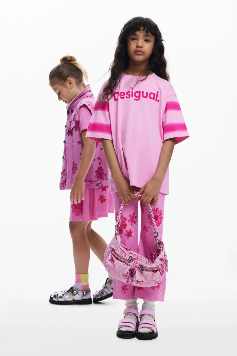 Desigual Leggings Rosso 3889186 miniatura 2