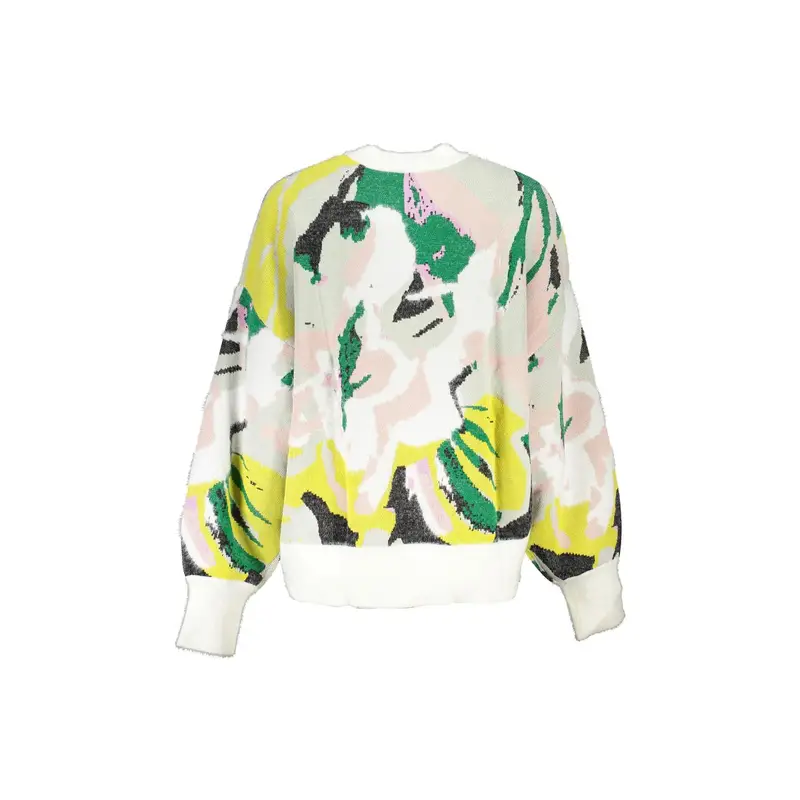 Maglia Donna Bianca Logo Bianco miniatura 2