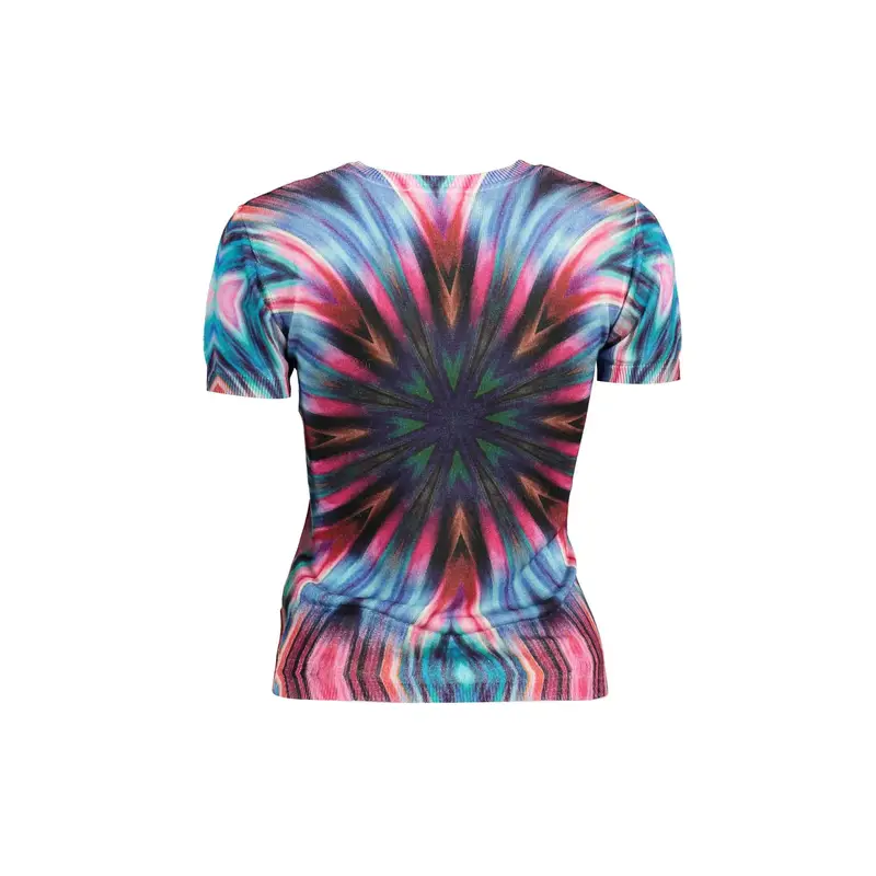 Desigual Maglia Donna Multicolore con Dettagli a Contrasto miniatura 2